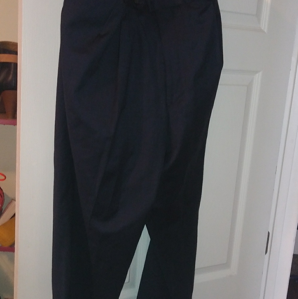 Navy blue dress slacks